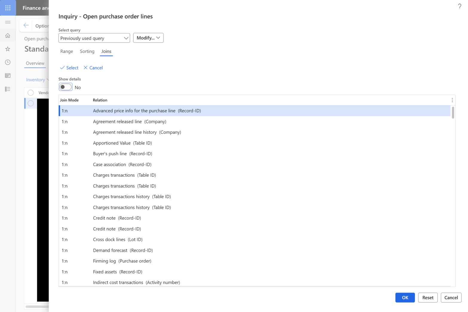 If you can’t beat ’em, get joining some tables! – AX7 – The D365 F&O Blog